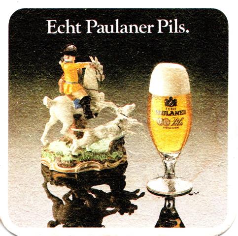 mnchen m-by paulaner echt 2a (quad185-porzelanreiterfigur)